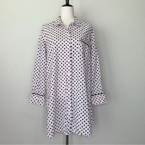Victoria’s Secret Light Pink Button down Sleepshirt Pajama